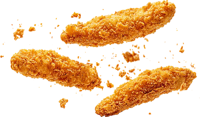 Tenders de poulet panés